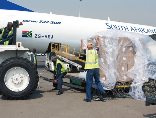 air cargo from china to south africa