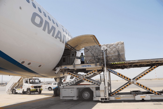 air freight from china to oman