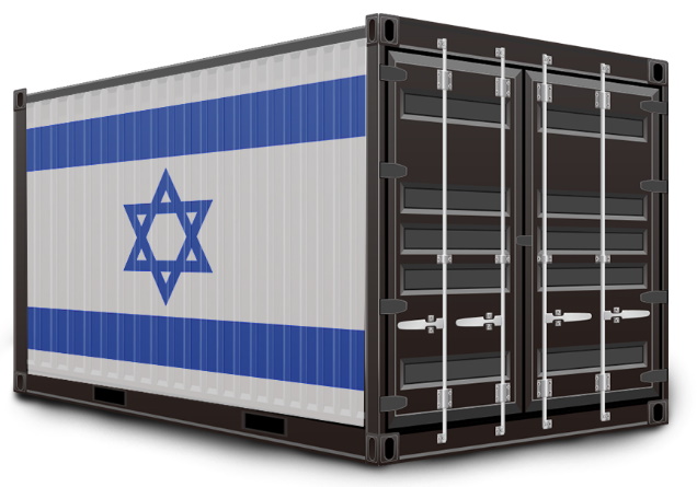 cargo from china to israel